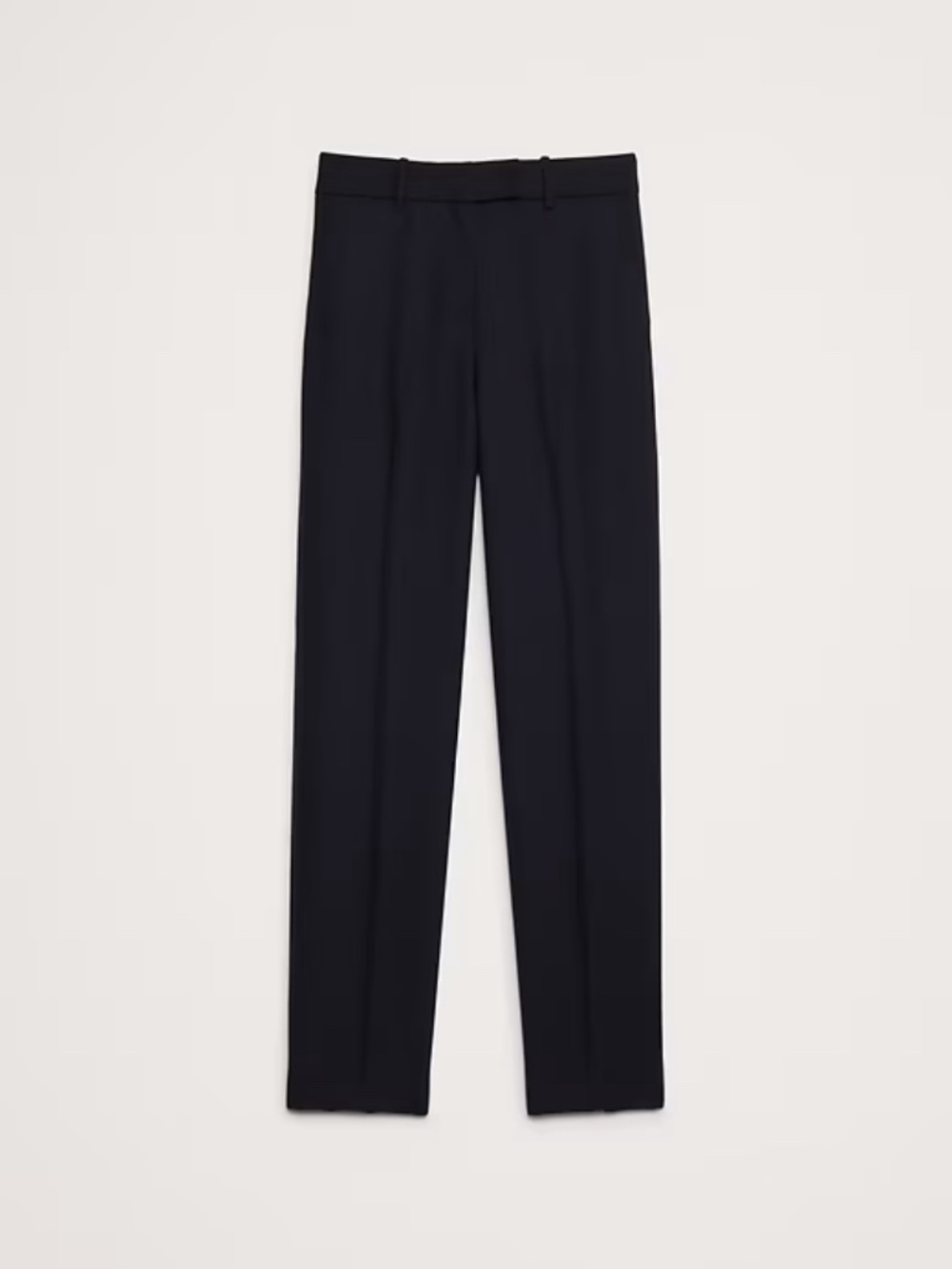 Banana Republic High-Rise Tapered Italian Wool Ankle Pant - 6 LONG